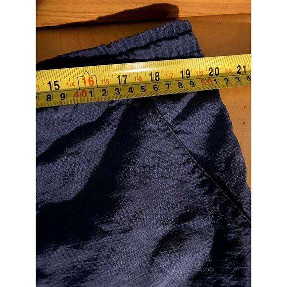 Vtg Nike Men M Navy Board Shorts Beach Swim Trunks - Picture 7 of 9